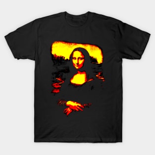 Mona Lisa by Leonardo da Vinci 2 T-Shirt